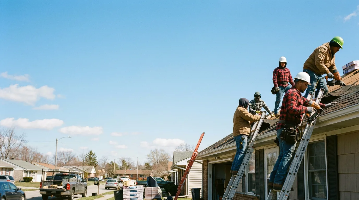 Roofing in Texico, IL near me